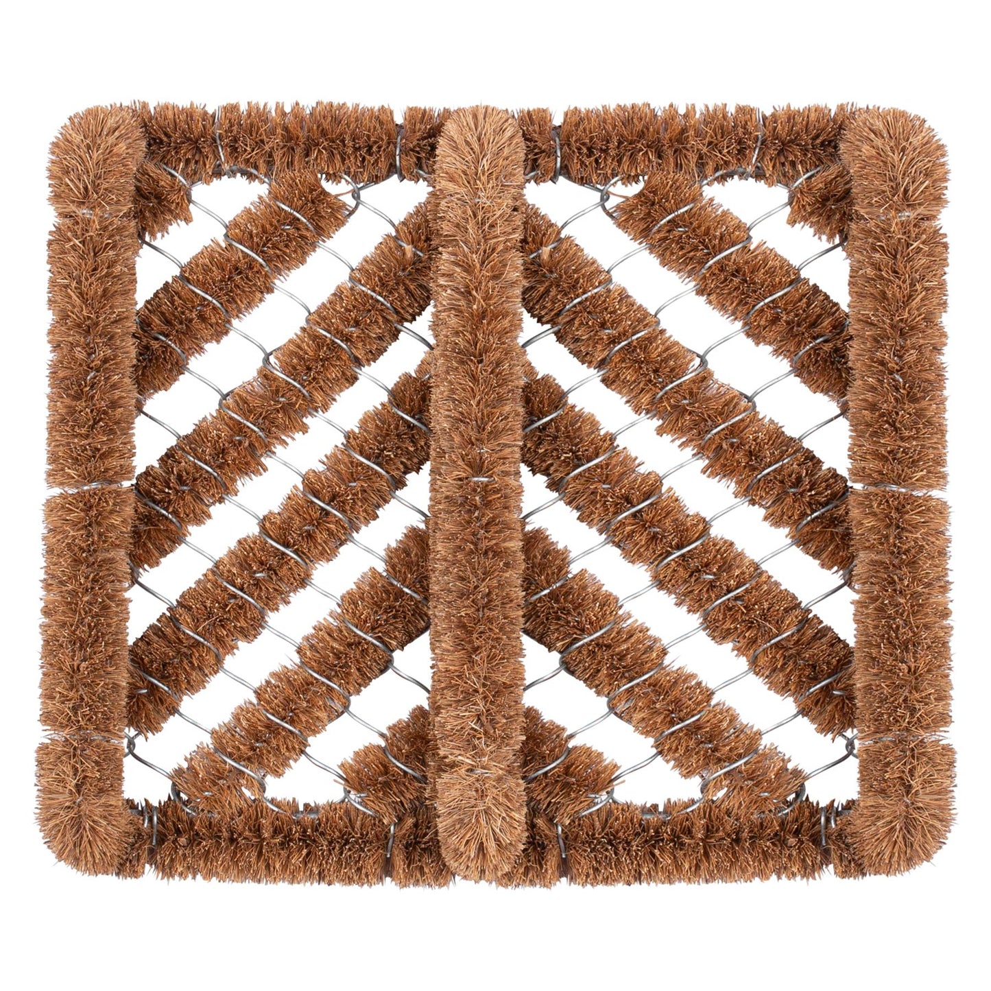 35cm x 30cm Natural Coir Scraper Door Mat