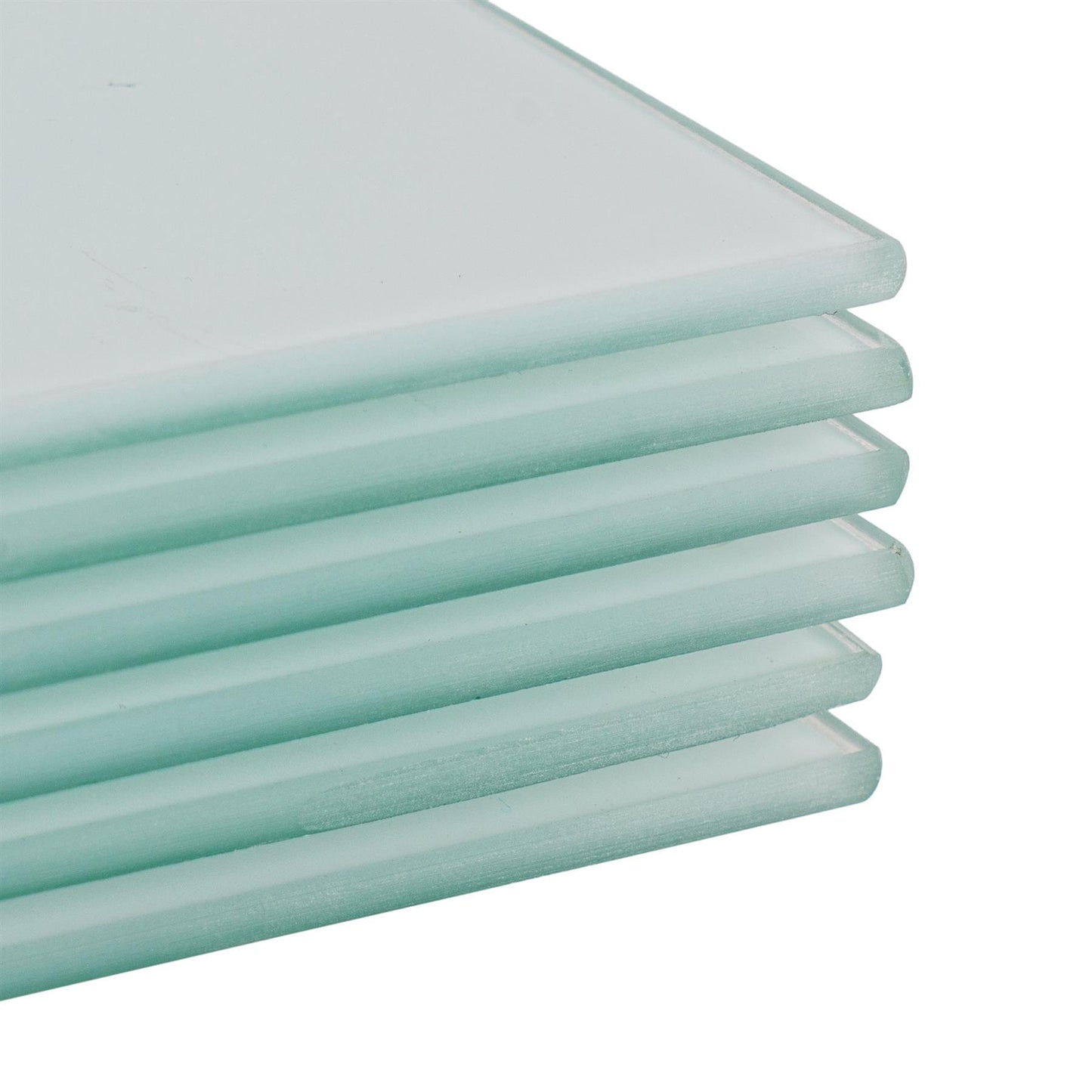 12pc 40cm x 30cm Glass Placemats & Coasters Set