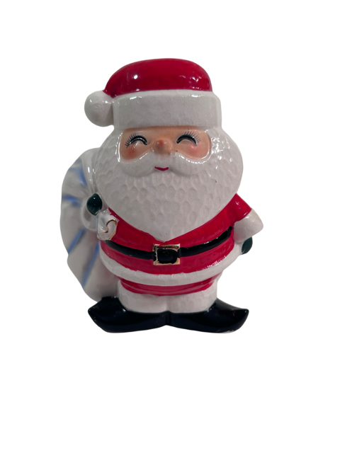 Vintage 1970's Santa Planter