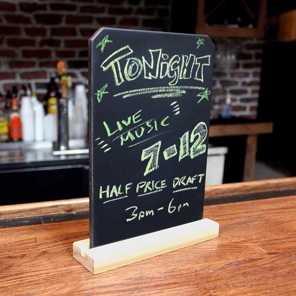Bar Top Chalkboard