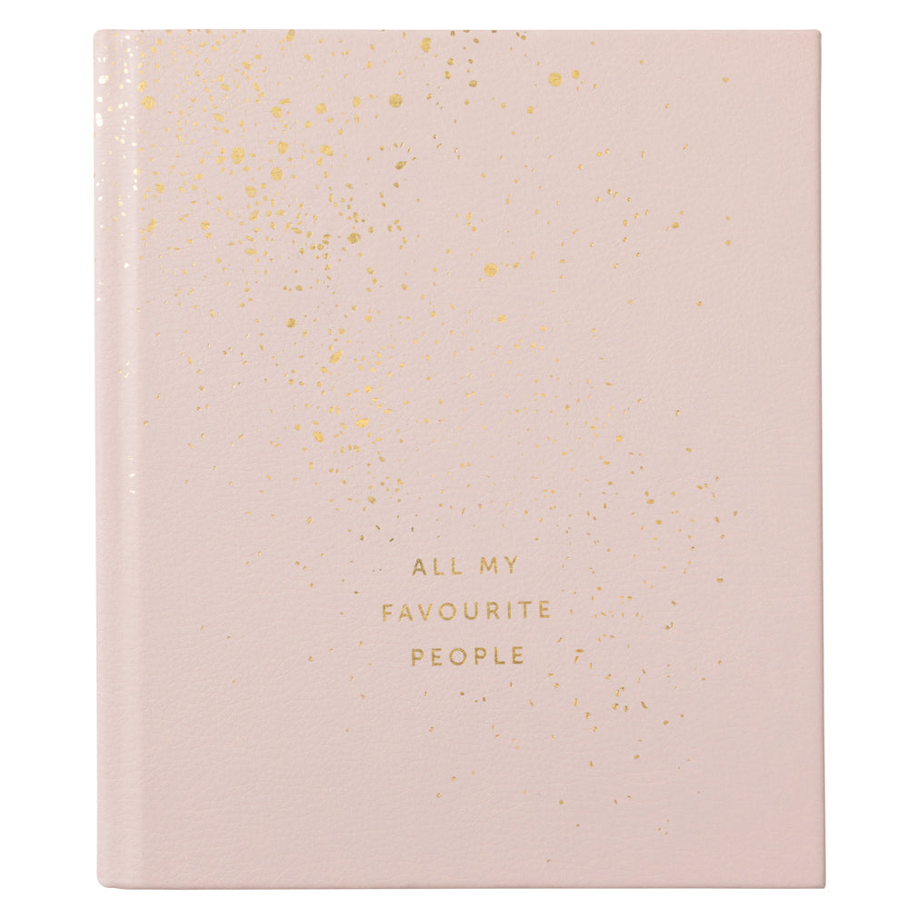 'All My Favourite People' Address Book | Rose