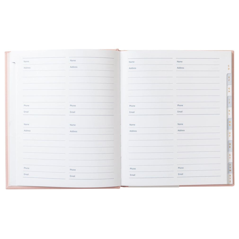 'All My Favourite People' Address Book | Rose