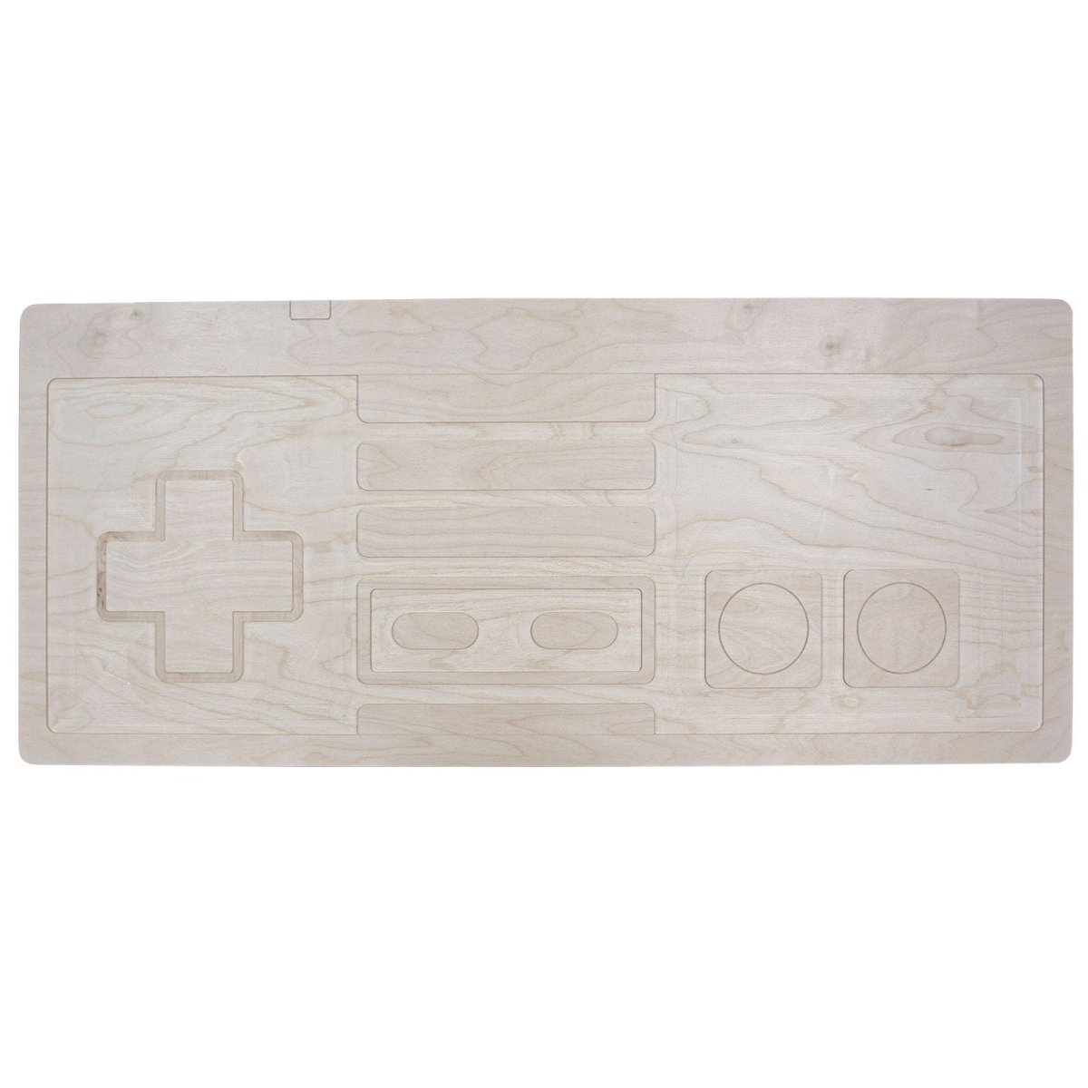 DIY Wooden Coffee Table Top - Classic Game Console Controller - DIY Epoxy / Paint