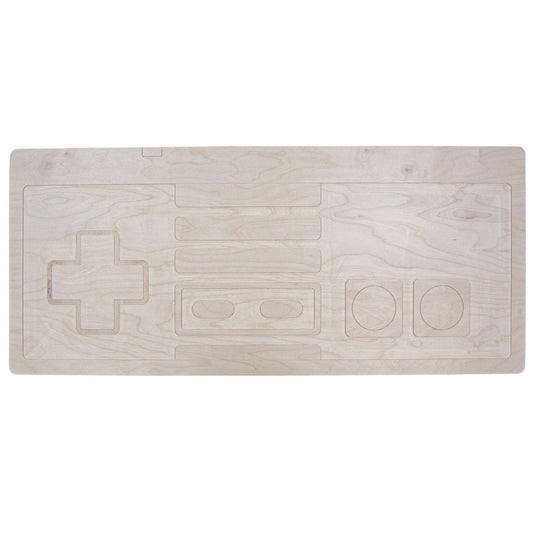 DIY Wooden Coffee Table Top - Classic Game Console Controller - DIY Epoxy / Paint