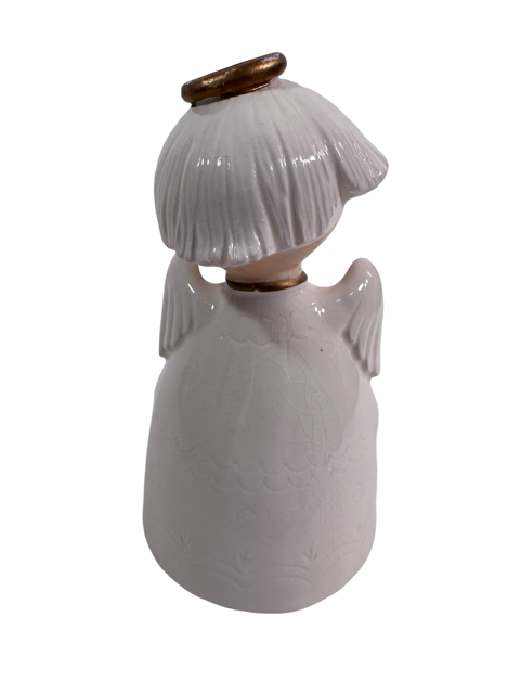 Inarco Vintage Praying Angel Candle Holder