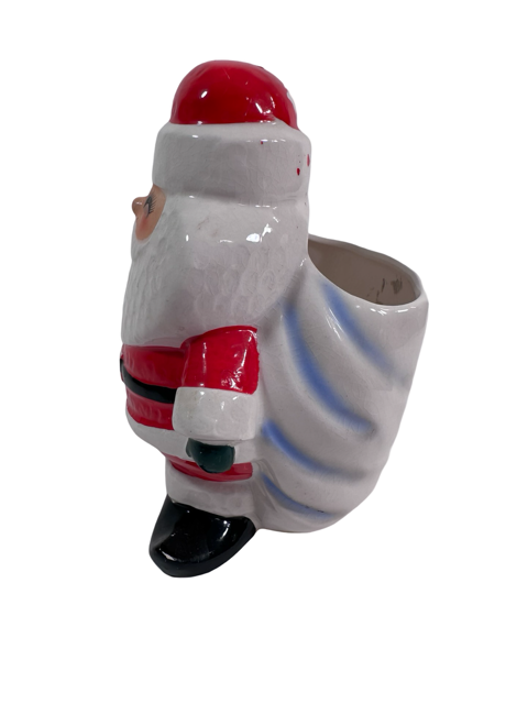 Vintage 1970's Santa Planter