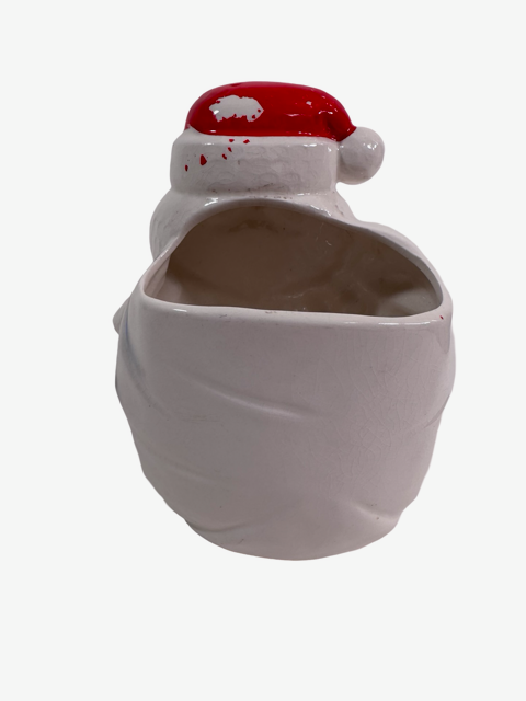 Vintage 1970's Santa Planter